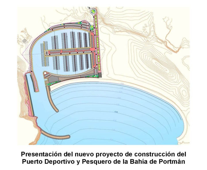 El proyecto del nuevo puerto