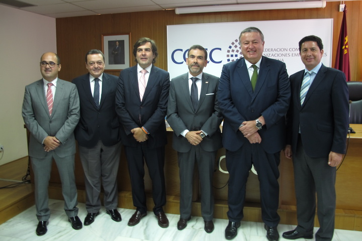 Asamblea de COEC (Confederación Comarcal de Organizaciones Empresariales de Cartagena)