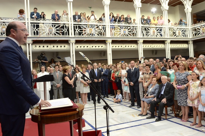 Acto de toma de posesión de Pedro Antonio Sánchez como presidente de la Comunidad (3)