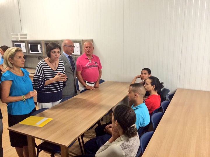 Visita a la empresa Grupo Lucas para informar de la prevención de los golpes de calor (II)