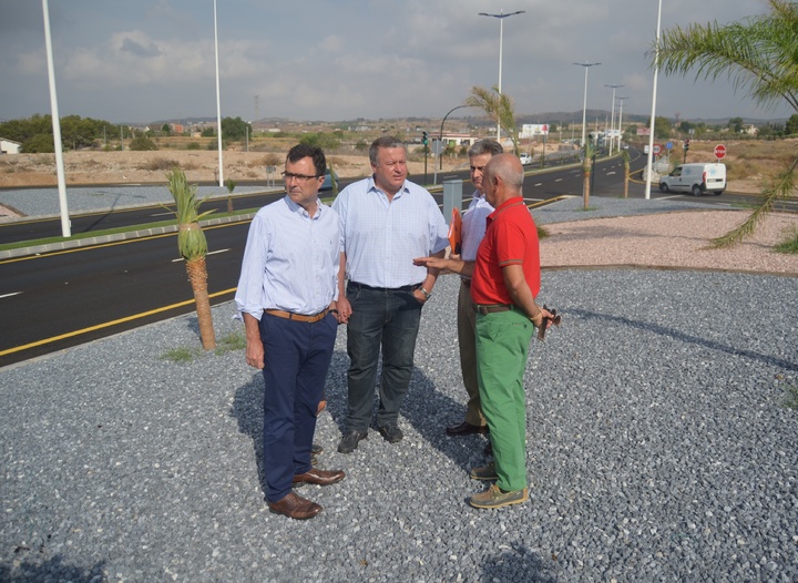 Inauguración de un nuevo tramo de la costera Norte de Murcia