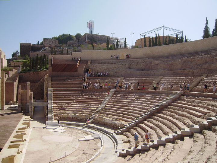 Visita al Teatro Romano de Cartagena