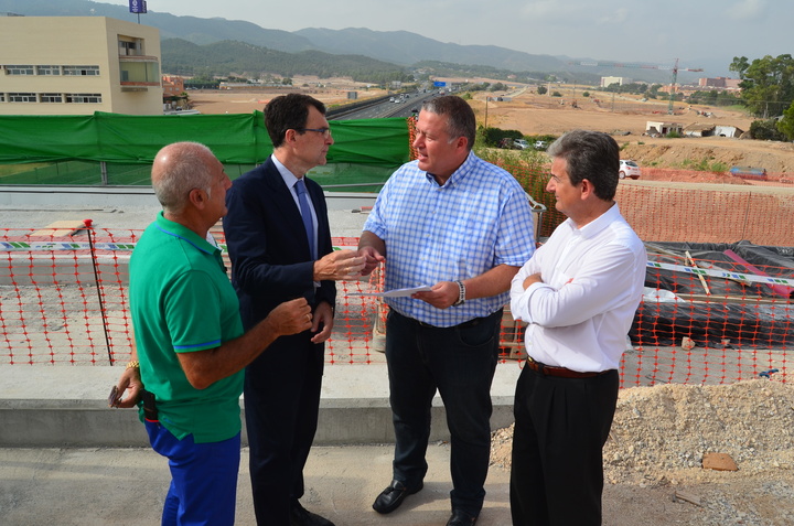 Visita a las obras de la Costera Sur