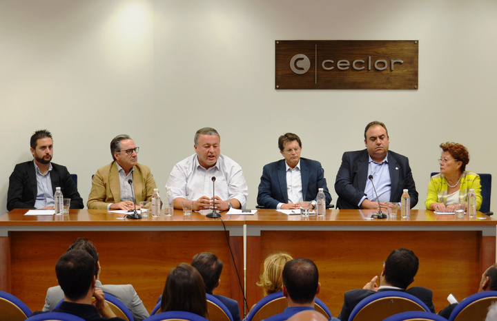 Francisco Bernabé con el sector empresarial de Lorca, a favor de la Alta Velocidad (2)