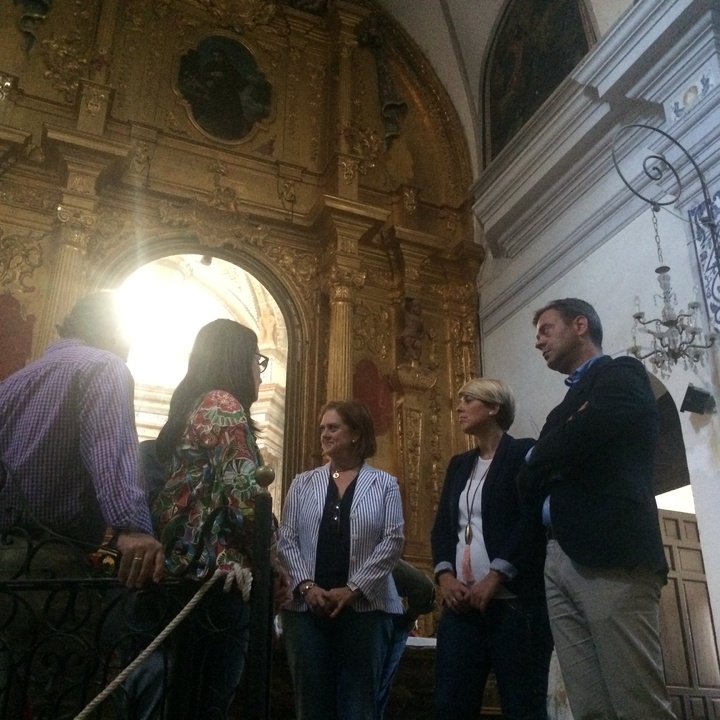 Visita a la capilla de la Virgen de las Angustias