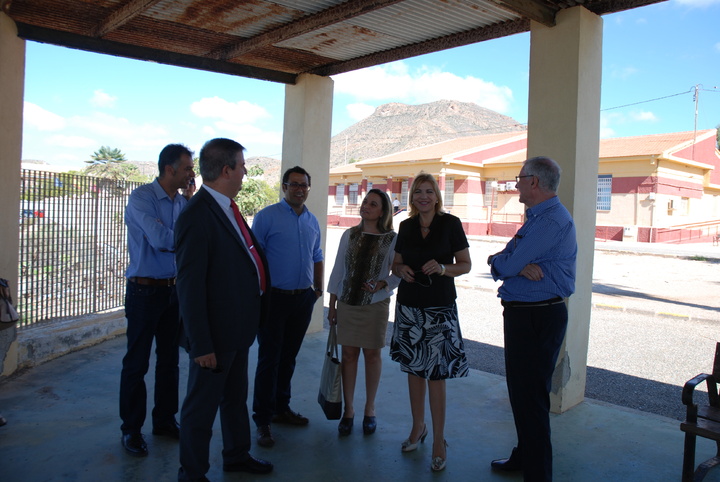 Fotos visita consejera de Familia e Igualdad de Oportunidades, Violante Tomás centros de El Peñasco e Isla Plana.