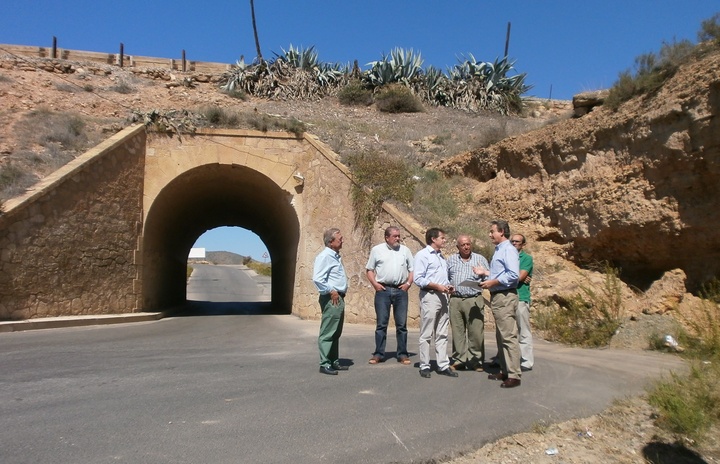 El director general de Carreteras visita la RM-D17