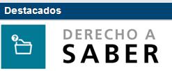 Banner enlace 'Derecho a saber'