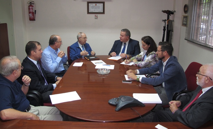 Reunión con la Junta de Gobierno del Colegio Oficial de Administradores de Fincas de la Región de Murcia
