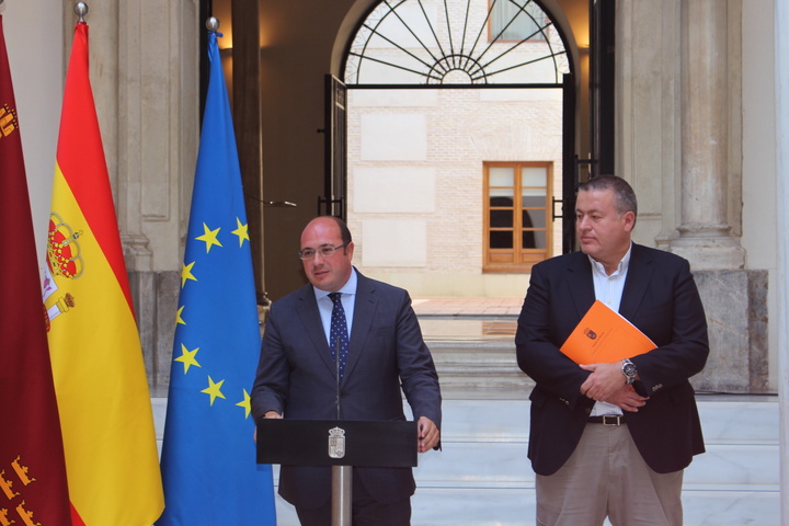 Comparecencia del presidente de la Comunidad sobre el Aeropuerto Internacional de la Región de Murcia (1)