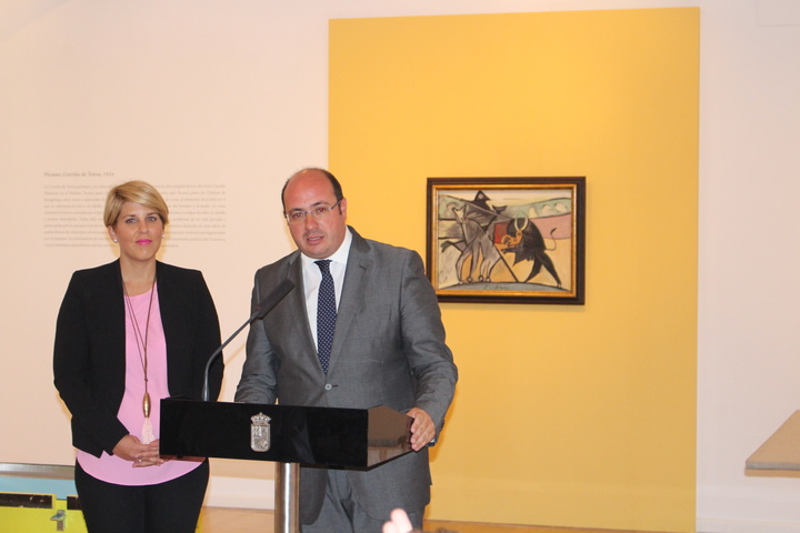 Recepción del cuadro de Pablo Picasso, 'Corrida de Toros' (3)