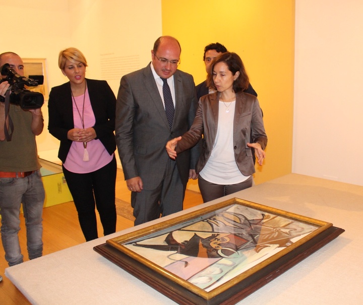 Cuadro de Picasso en el Museo de Bellas Artes