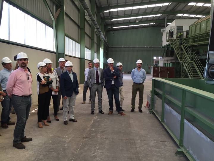 La Consejera Adela Martínez-Cachá inaugura la nueva planta de tratamiento del Centro de Gestión de Residuos de Lorca
