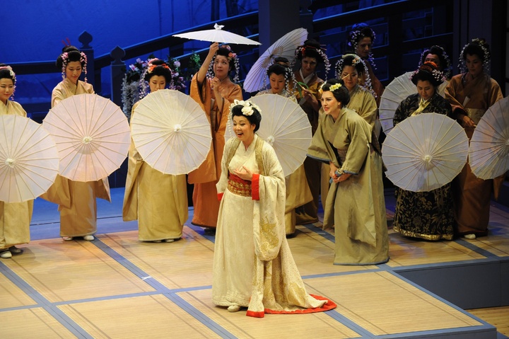 Representación de la ópera de Puccini 'Madama Batterfly''