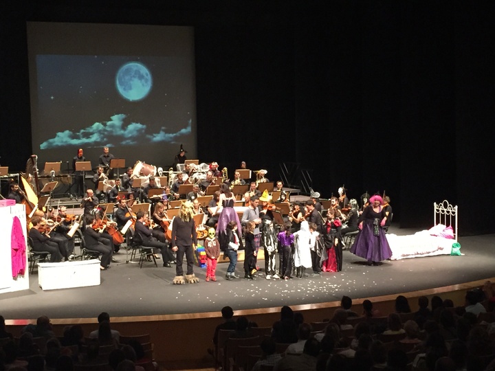 Concierto en Familia'  de la Orquesta Sinfónica de la Región de Murcia para celebrar la llegada de Halloween