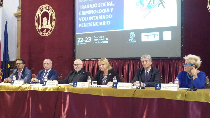 Clausura del Congreso Internacional de Trabajo Social, Criminología y Voluntariado Penitenciario