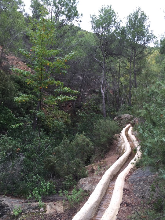 Caño de Espuña tras su recuperación