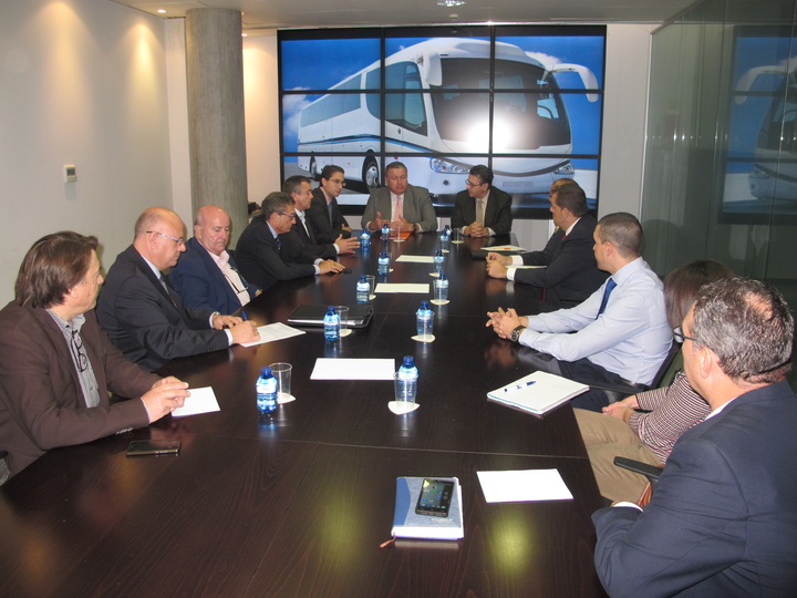 Reunión con la patronal del transporte público de pasajeros por carretera