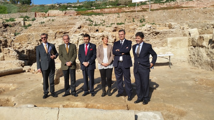 Visita al yacimiento del Molinete en Cartagena