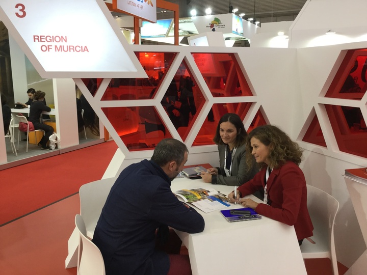La Región participa en la feria IBTM de Barcelona