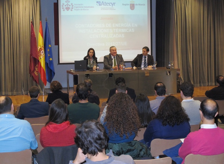 Inauguración de la Jornada 'Contadores de energía e instalaciones térmicas centralizadas. Directiva 2012/27/UE'