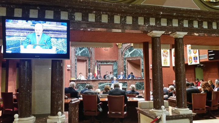 Comparecencia Pleno Asamblea Consejero Hacienda debate totalidad