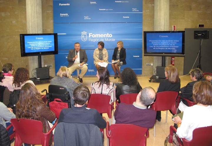 Presentación del proyecto de la Ley de Accesibilidad Universal de la Región de Murcia (2)