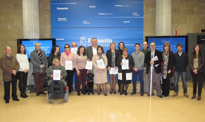 Presentación del proyecto de la Ley de Accesibilidad Universal de la Región de Murcia (1)