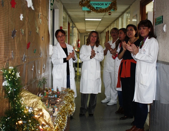 Inauguración del Belén de los profesionales del Laboratorio de la Dirección General de Salud Pública y Adicciones