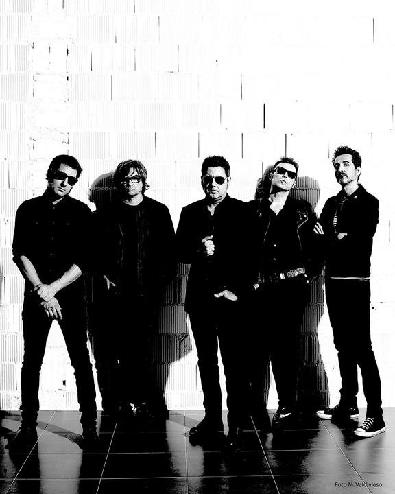 Los integrantes del grupo musical 091