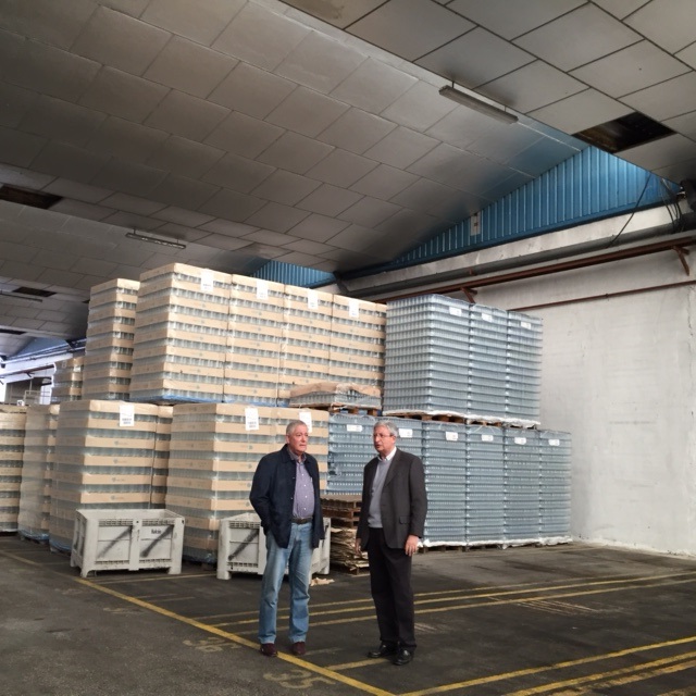 Visita a las instalaciones de Halcón Foods en Campos del Río
