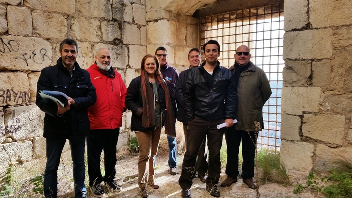 Visita técnicos al Castillo de Mula