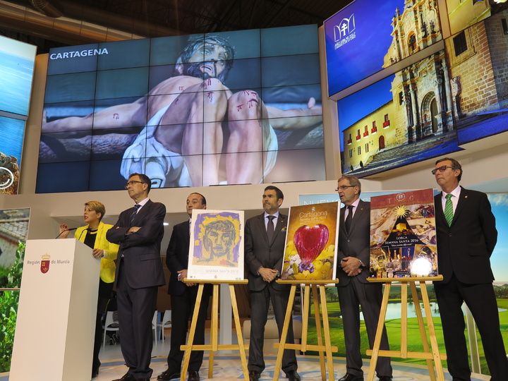 Presentación Semana Santa como destino cultural en Fitur