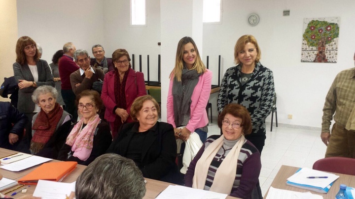 Visita al centro de Personas Mayores de Molina de Segura. II