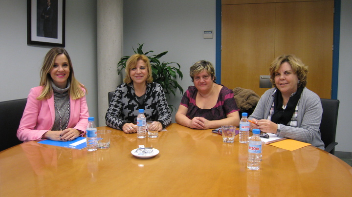Reunción con FAMDIF, Federación de Asociaciones Murcianas de Personas con Discapacidad Física y Orgánica