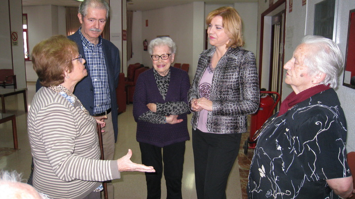 Visita a la residencia de personas mayores de San Basilio