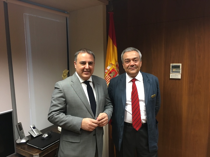 Reunión con el secretario de Estado de Telecomunicaciones