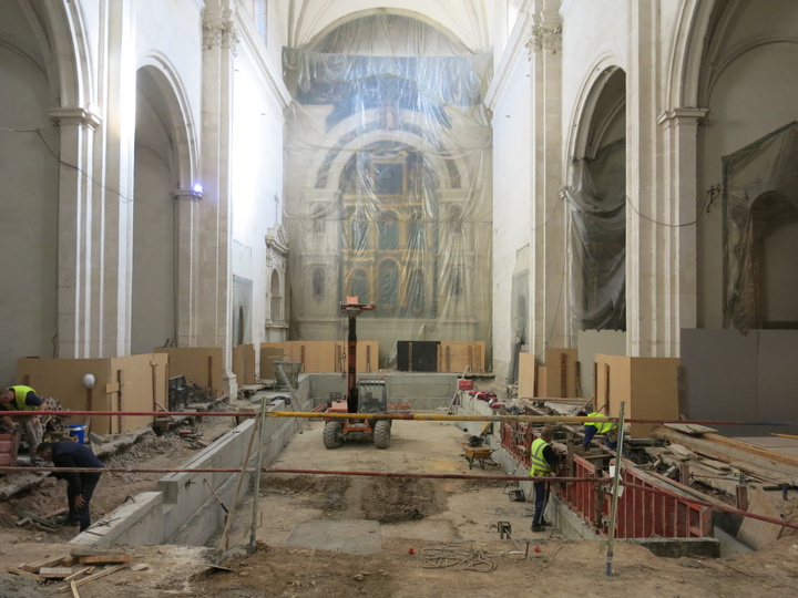 Obras de rehabilitación de la Iglesia de San Esteban