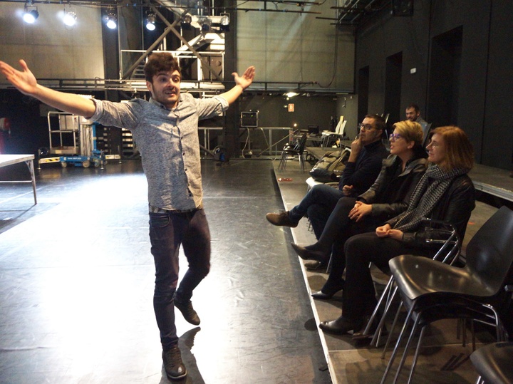 Presentación del montaje teatral 'Sedientos'
