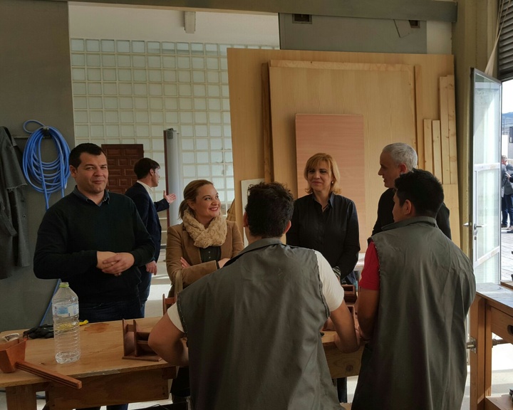 Visita al centro educativo juvenil 'Las Moreras'