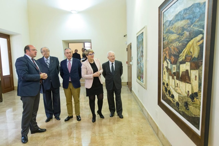 Presentación de algunas obras de la Fundación Caja Mediterráneo