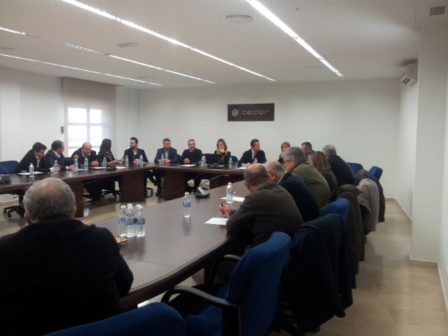 Reunión con empresarios de la comarca de Lorca