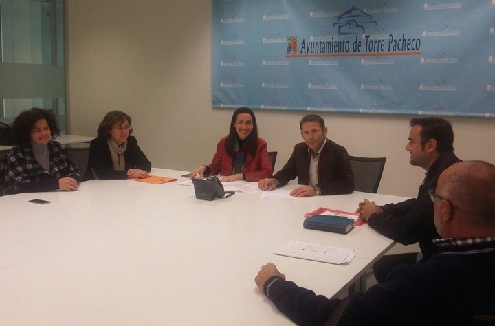 Reunión para tratar el Área de Regeneración y Renovación Urbana de Torre Pacheco