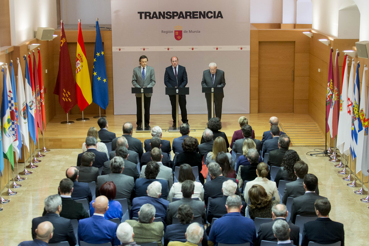 Presentación del nuevo Portal de la Transparencia y el Buen Gobierno de la Región de Murcia