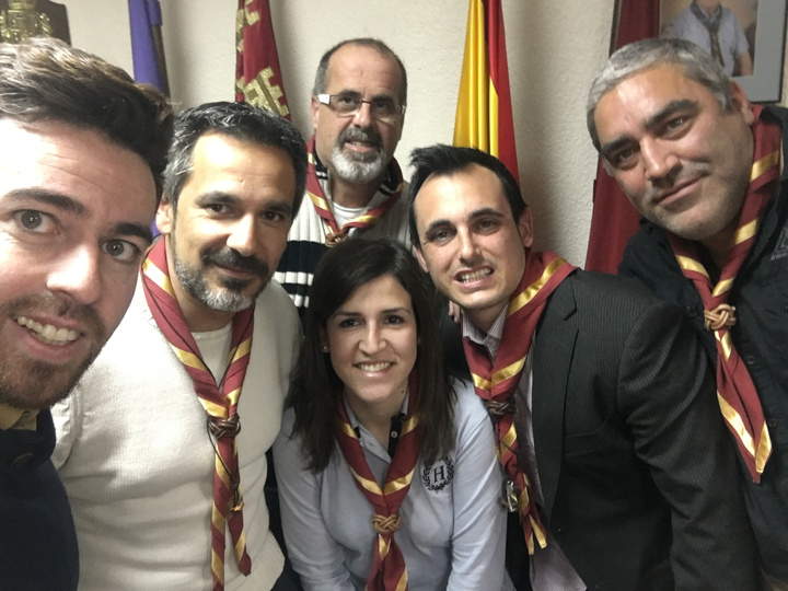 Reunión con la nueva directiva de ASDE Exploradores Murcia (2)