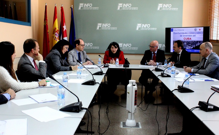 Reunión con las empresas murcianas interesadas en realizar proyectos en Cuba