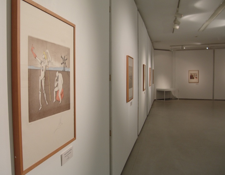 Varias de las obras de Dalí que se pueden ver hasta el domingo en el Museo Regional de Arte Moderno de Cartagena