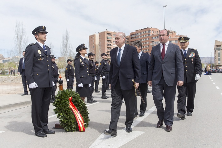 El presidente de la Comunidad asiste a la inauguración de la nueva comisaría del Cuerpo Nacional de Policía de Lorca