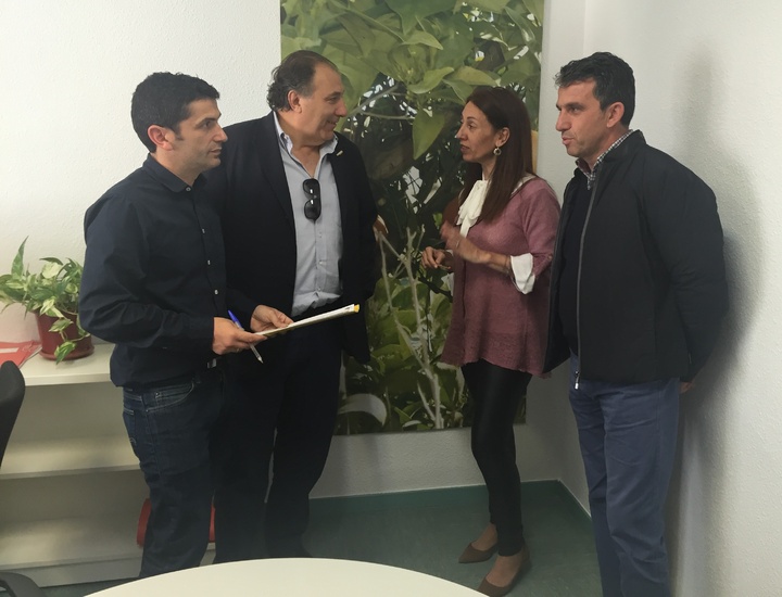 Reunión con el secretario de COAG-IR, Coordinadora de Organizaciones de Agricultores y Ganaderos
