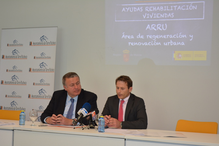 Presentación del ARRU, Área de Regeneración y Renovación Urbana, de Torre Pacheco